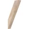Ekena Millwork 3 1/2"W x 12"D x 24"H Traditional Smooth Knee Brace, Douglas Fir BRC04X12X24TRA00SDF - alternate 1